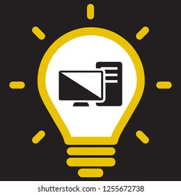 PC vector icon