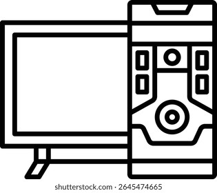 Pc vector icon. Can be used for printing, mobile and web applications.