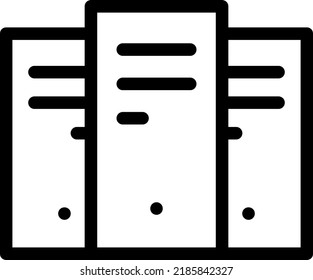 Ilustración de vectores de PC en un fondo transparente.Símbolos de calidad superior.Iconos vectores de trazo para el diseño de concepto y gráfico.