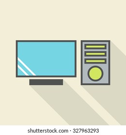 Pc vector image