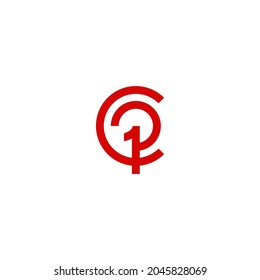 pc1 Logo simple clean and elegance