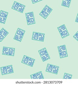 pcb labeled components vector seamless pattern pcb labeled components sign illustration