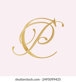 PC,CP, logo PC,Letter PC,monogram PC, vector, logo, Wedding Monogram Initials, Wedding Logo, Wedding Monogram,Logo Design 