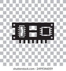 Icono del tablero del PCI, icono de la tecnología