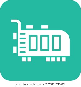 Pci Card Vector Icon Design Illustration