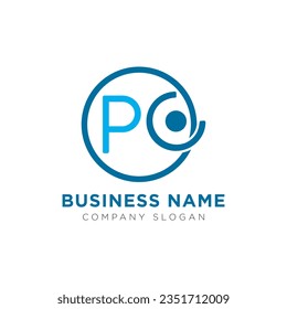 PCO Letter Company logo design