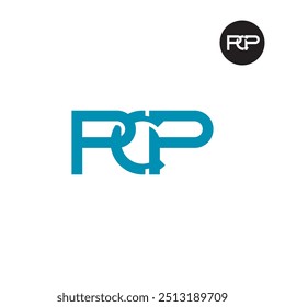 PCP Logo Letter Monogram Design