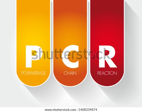 Pcr Polymerase Chain Reaction Acronym Medical のベクター画像素材 ロイヤリティフリー