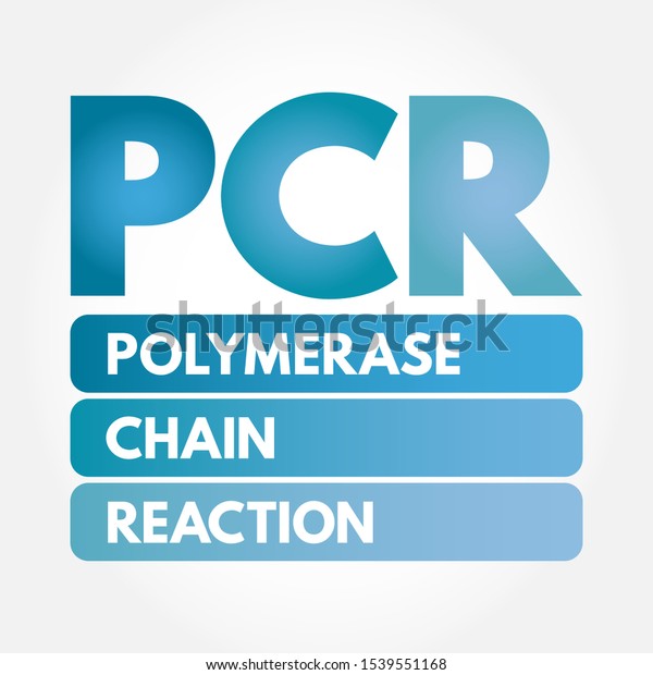 Pcr Polymerase Chain Reaction Acronym Medical のベクター画像素材 ロイヤリティフリー