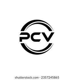 PCV Logo Design, Inspiration for a Unique Identity. Modern Elegance and Creative Design. Watermark Your Success with the Striking this Logo.