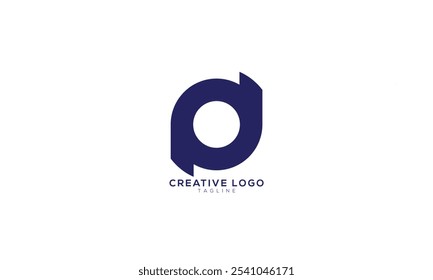 PD DP POD Abstract initial monogram letter alphabet logo design