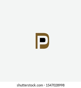 PD initials letter creative logo icon vector free download editable file