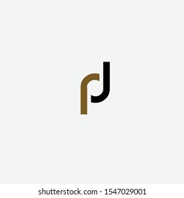 PD initials letter creative logo icon vector free download editable file