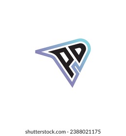 PD letter combination cool logo esport or gaming initial logo as a inspirational concept design