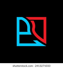 PD letter logo vector design, PD simple and modern logo. PD luxurious alphabet design  