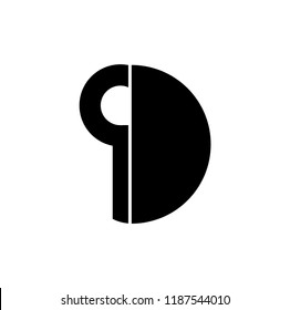pd letter vector logo