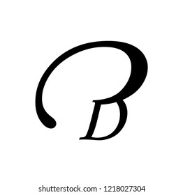 pd letter vector logo. b letter vector logo