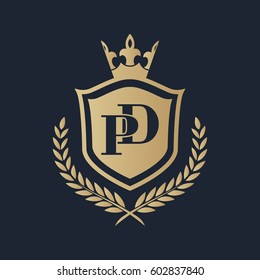 Pd Logo Stock Vector (Royalty Free) 602837840 | Shutterstock