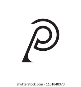 PD logo design letter
