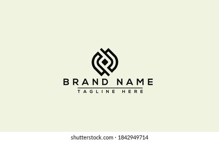 PD Logo Design Template Vector Graphic Branding Element.