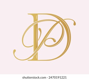 PD , logo PD , Letra PD , monograma PD, Boda Monograma Iniciales, Boda Logo, Boda Monograma, Logo Diseño, caligrafía, letras, alfabeto