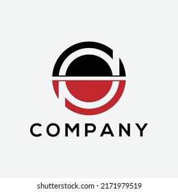 Diseño del vector con el logotipo de la carta PD, P D D P. Vector de material