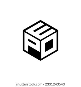 PDE letter logo design in illustration. Vector logo, calligraphy designs for logo, Poster, Invitation, etc.
