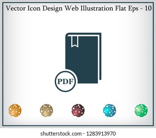 pdf book icon
