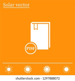pdf book icon