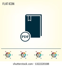 pdf book icon