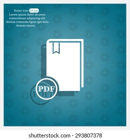 pdf book icon