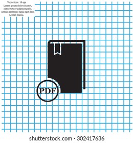 pdf book icon