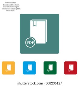 pdf book icon