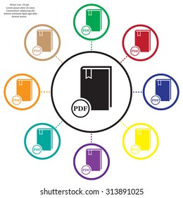 pdf book icon