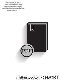 pdf book icon