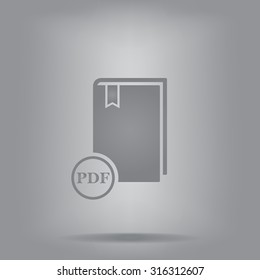 pdf book icon
