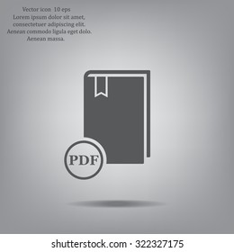 pdf book icon
