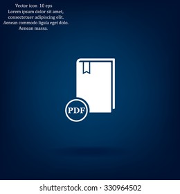 pdf book icon