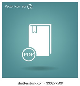 pdf book icon