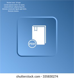 pdf book icon
