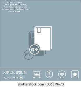 pdf book icon