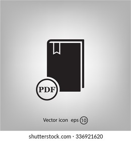 pdf book icon