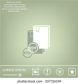 pdf book icon