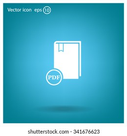 pdf book icon