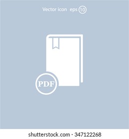 pdf book icon