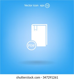 pdf book icon