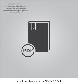 pdf book icon