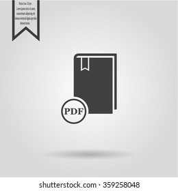 pdf book icon