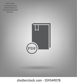 pdf book icon