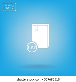 pdf book icon